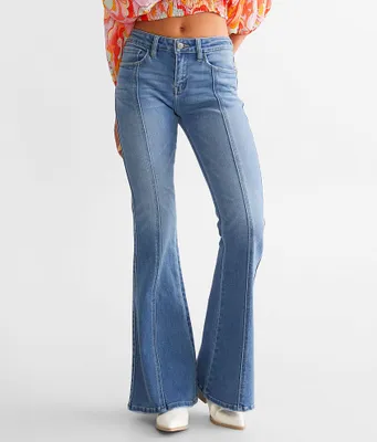 Kan Can Signature Mid-Rise Flare Stretch Jean