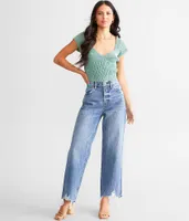 Kan Can Signature 90's Cropped Wide Leg Jean