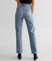 Rhinestone 90's Straight Stretch Jean