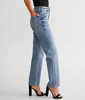Rhinestone 90's Straight Stretch Jean
