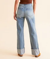 90's Straight Stretch Cuffed Jean