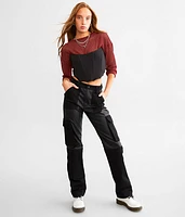 90s Straight Pieced Cargo Pant