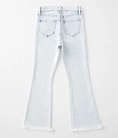 Girls - High Rise Cropped Flare Stretch Jean