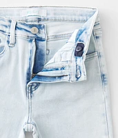 Girls - High Rise Cropped Flare Stretch Jean