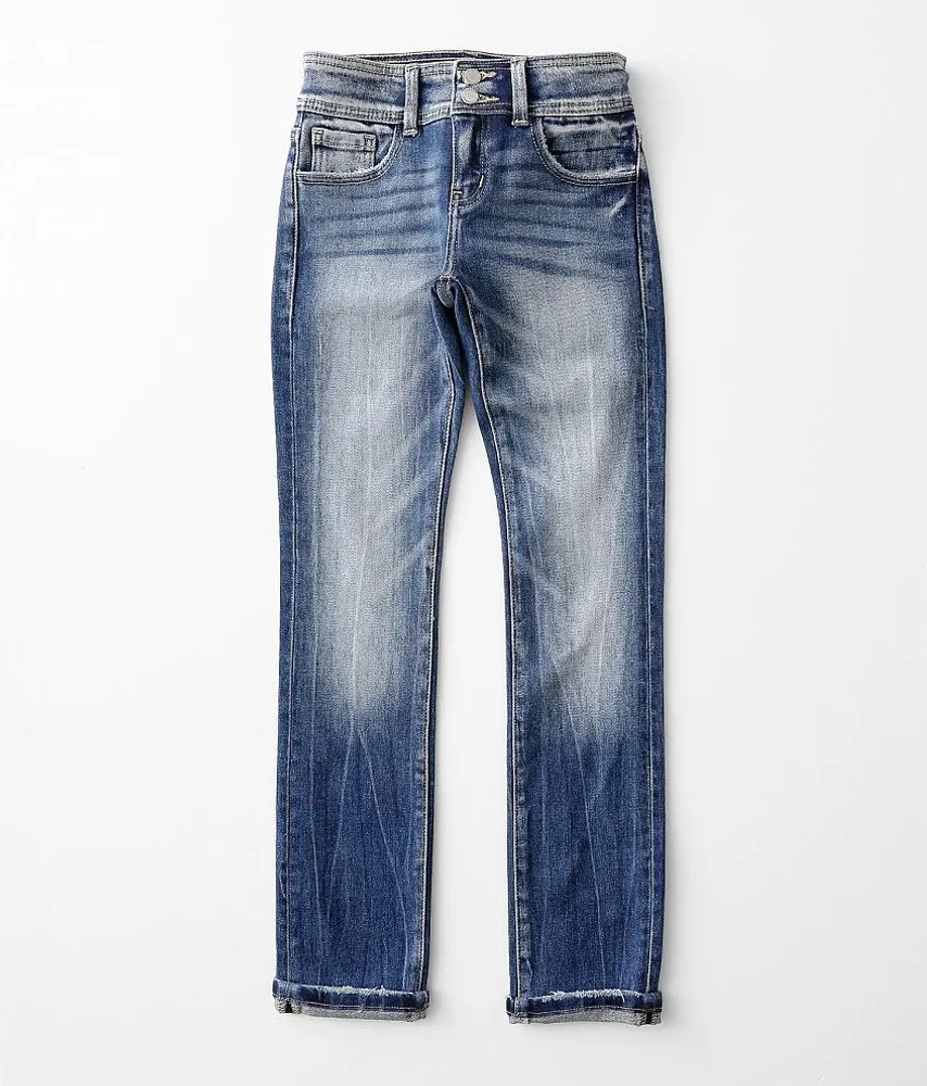 Girls - Mid-Rise Straight Jean