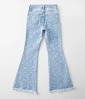 Girls - High Rise Flare Stretch Jean