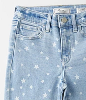 Girls - High Rise Flare Stretch Jean