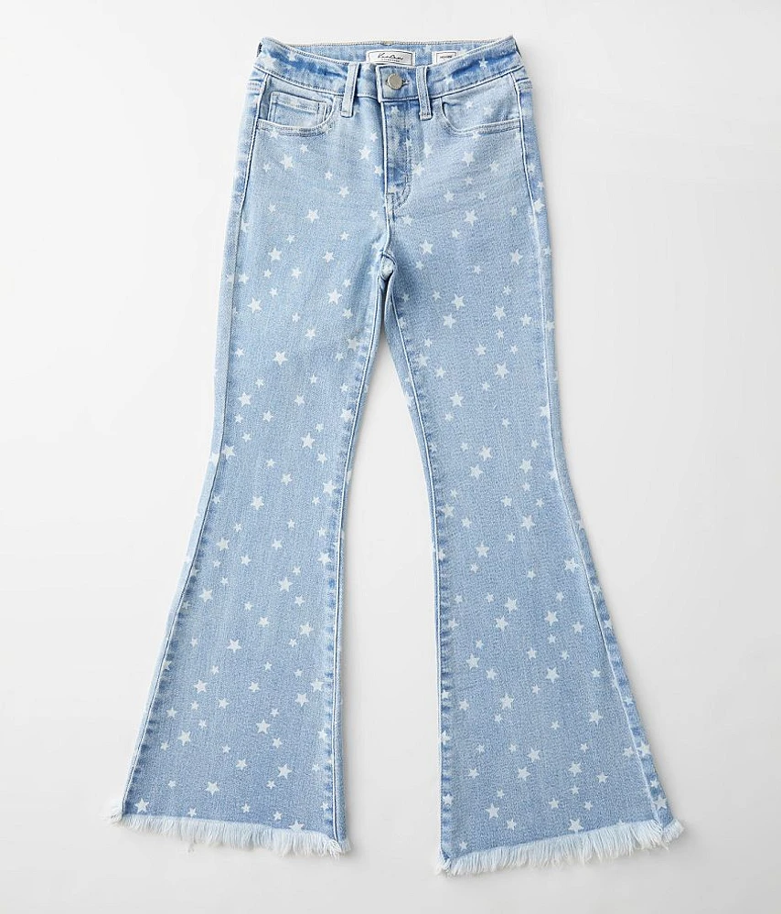 Girls - High Rise Flare Stretch Jean