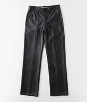Girls - Kan Can Signature Faux Leather Split Pant