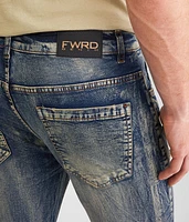 Rugged Plaid Stretch Jean