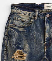 Rugged Plaid Stretch Jean