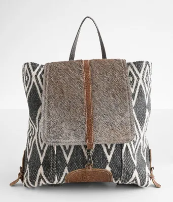 Myra Bag Grizzle Leather Backpack