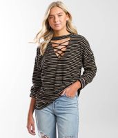 Gilded Intent Oversized Strappy Top