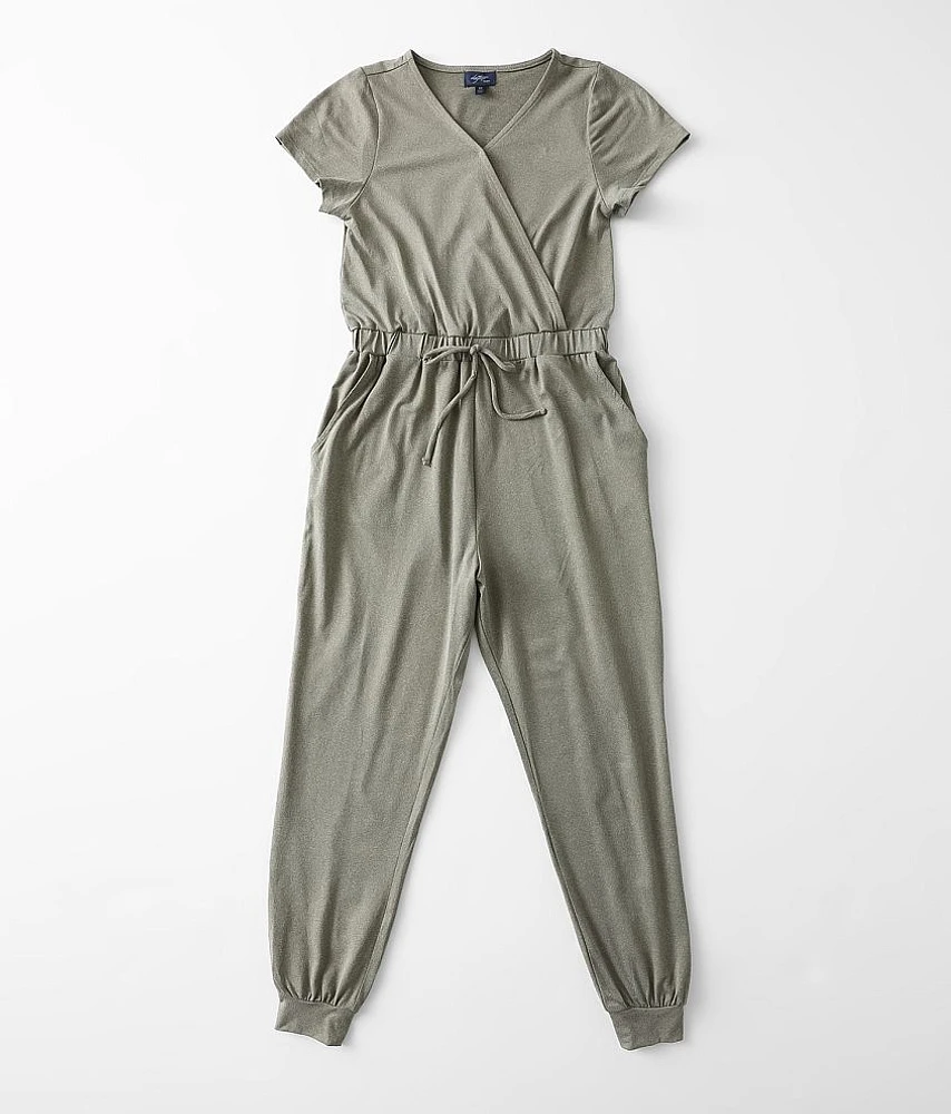 Girls - Daytrip Surplice Knit Jumpsuit