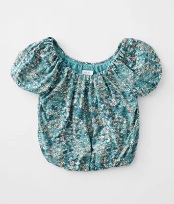 Girls - Willow & Root Floral Top