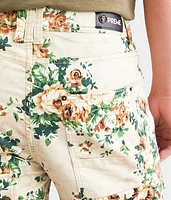 Floral Cargo Stretch Short