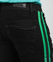 Black Moto Skinny Stretch Jean