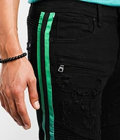 Black Moto Skinny Stretch Jean