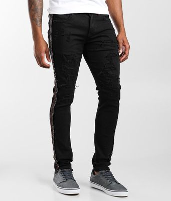 PREME Black Skinny Stretch Jean