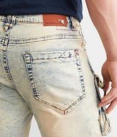 Slim 8" Cargo Stretch Short