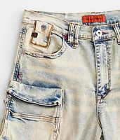 Slim 8" Cargo Stretch Short
