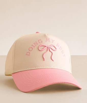 Doing My Best Baseball Hat