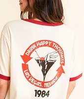 Drink Happy Thoughts Las Vegas T-Shirt
