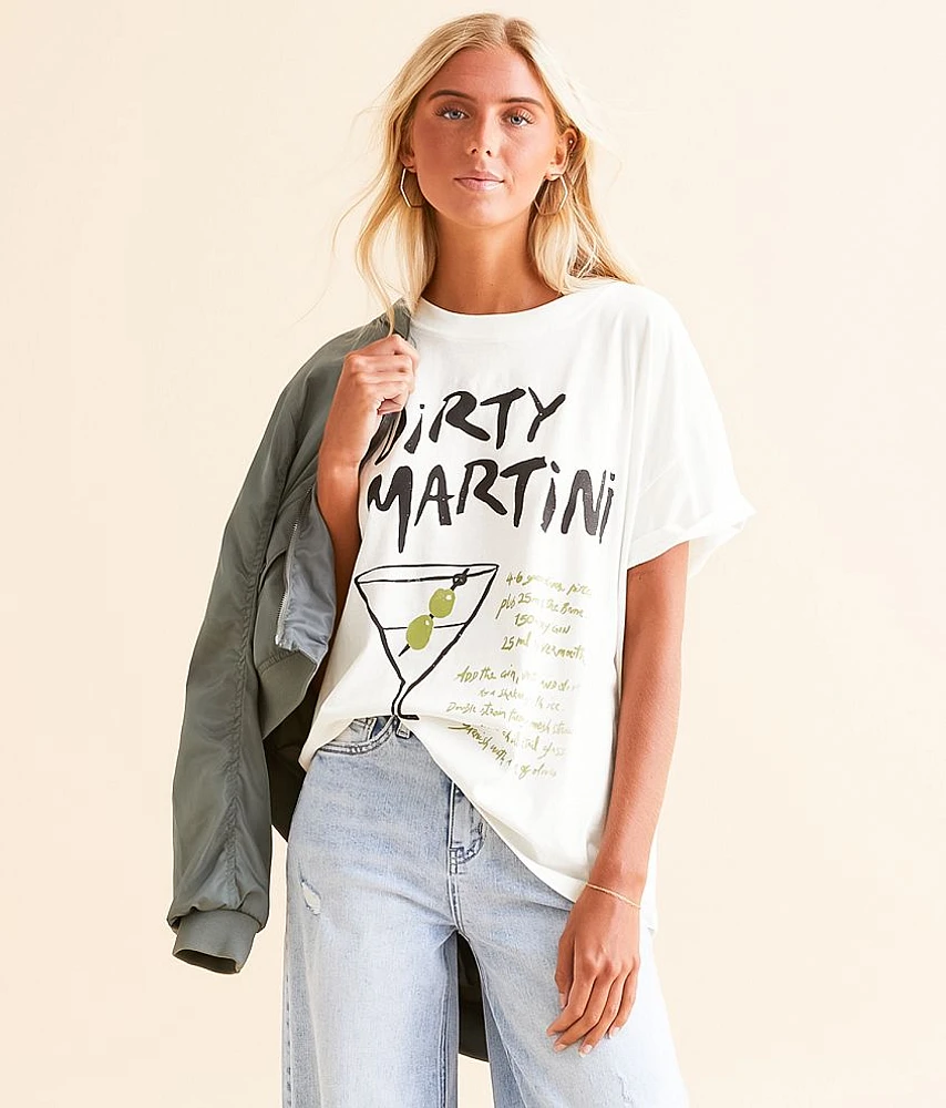 Girl Dangerous Dirty Martini Oversized T-Shirt