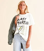 Girl Dangerous Dirty Martini Oversized T-Shirt