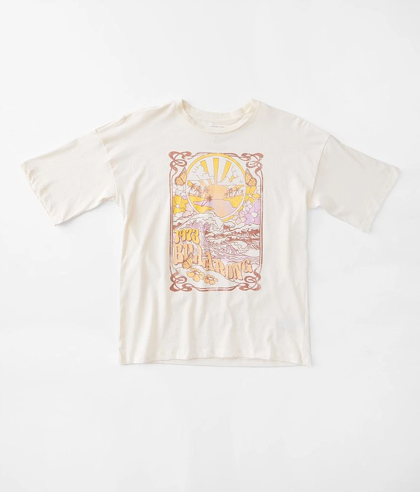 Girls - Billabong Magic Swell Oversized T-Shirt