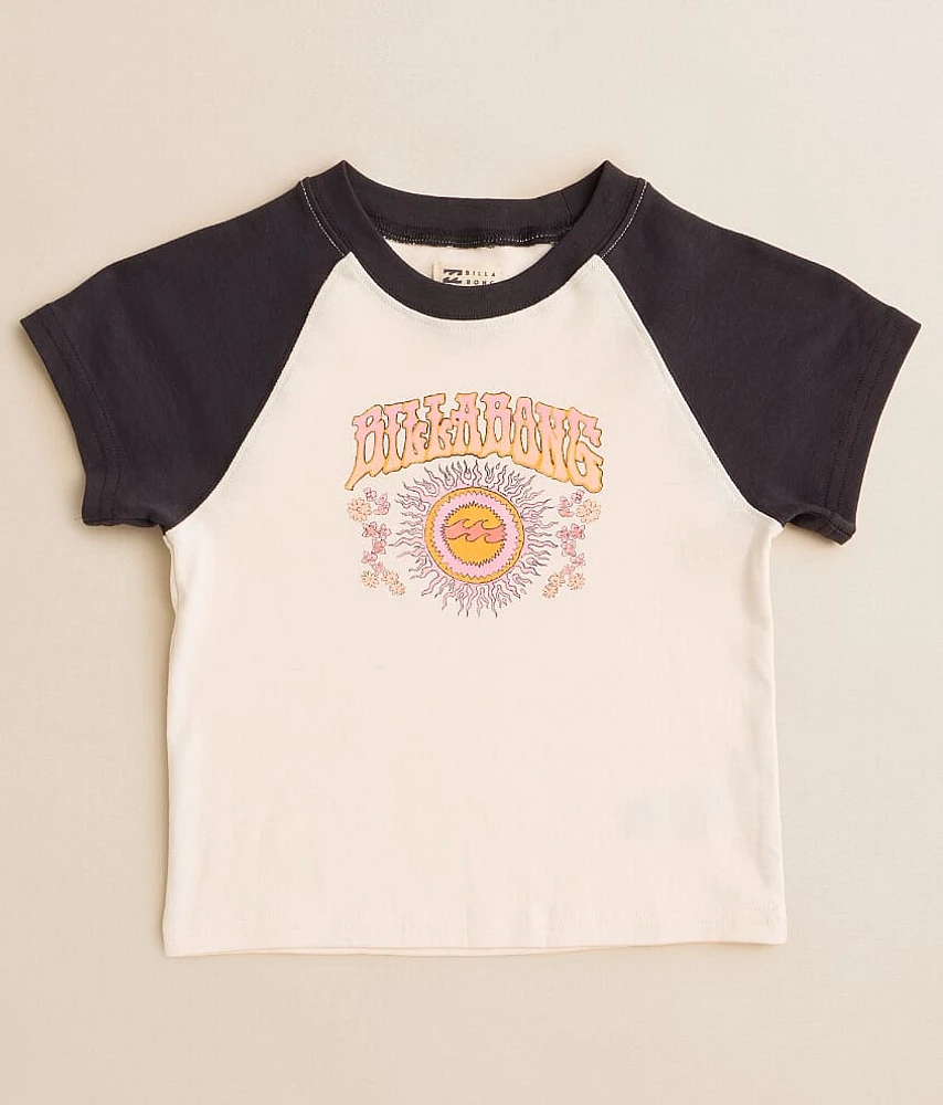 Girls - Stay Sunny Raglan T-Shirt