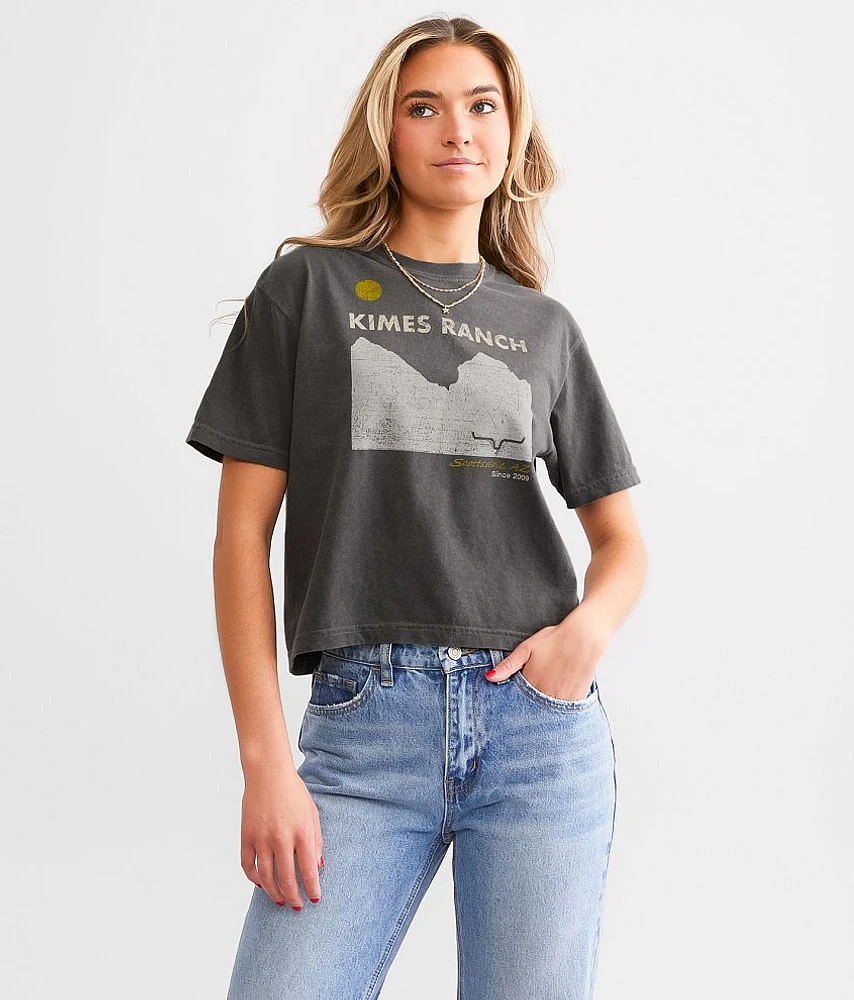 Scenery Cropped T-Shirt