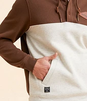 Ogden Hooded Henley Sweatshirt