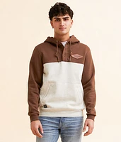 Kimes Ranch Ogden Hooded Henley Sweatshirt