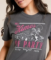 Party Cropped T-Shirt