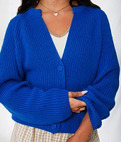 Sunny Cropped Cardigan Sweater