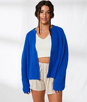 Sunny Cropped Cardigan Sweater