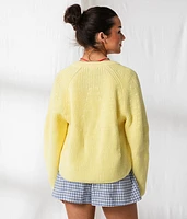 Sunny Cropped Cardigan Sweater