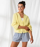 Sunny Cropped Cardigan Sweater