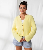 Sunny Cropped Cardigan Sweater