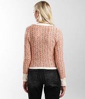 Printed Cardigan