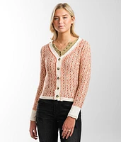 Printed Cardigan