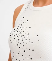 Rhinestone Tank Top