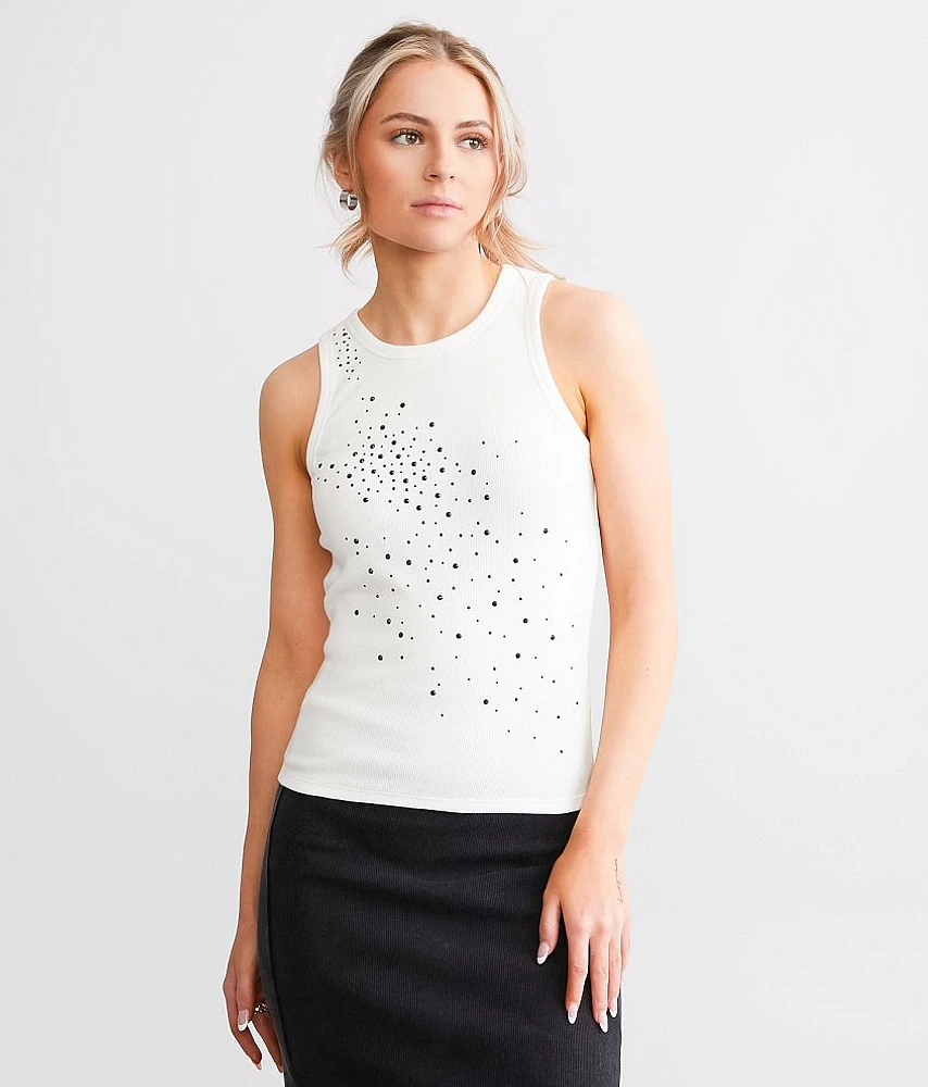 Rhinestone Tank Top