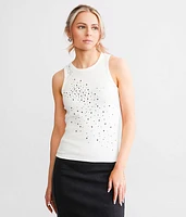 Rhinestone Tank Top