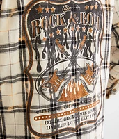 Rock & Roll Flannel Shirt