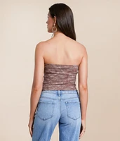 Lace Sweetheart Tube Top