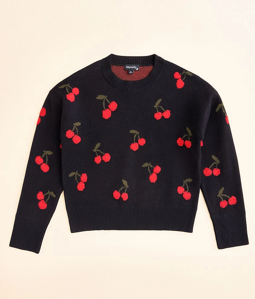 Girls - Originality Cherry Sweater