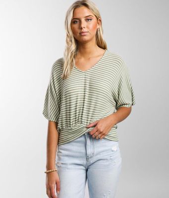 One Urban Day Brushed Knit Dolman Top