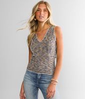 Gilded Intent Exposed Seam Tank Top